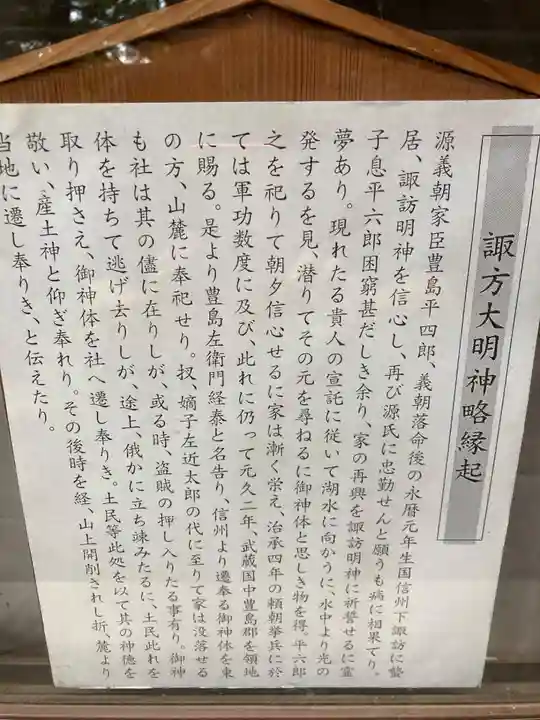 諏方神社(東京都)