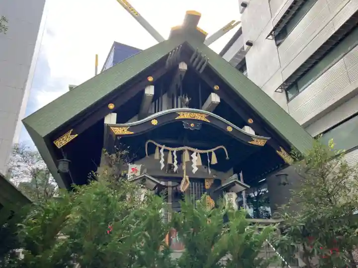 築土神社の本殿・本堂
