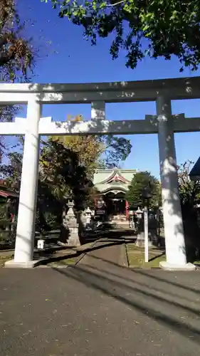 勝利八幡神社の鳥居