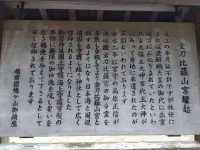 金刀比羅山宮(福井県)