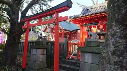 徳持神社の鳥居