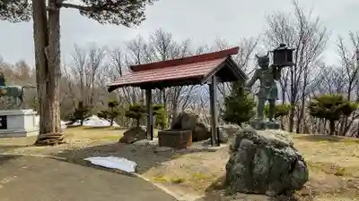 中富良野神社の手水舎