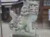 物部神社の狛犬