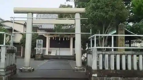 神明神社の鳥居