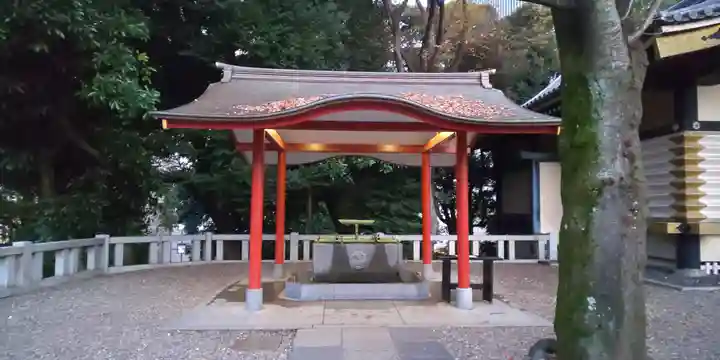 日枝神社の手水舎