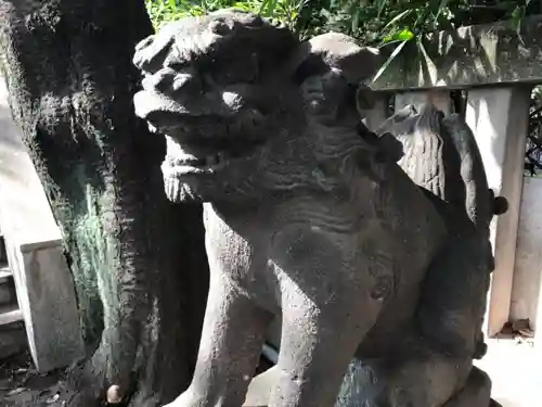 櫻田神社の狛犬