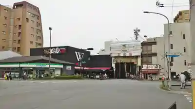 八坂神社御供社（又旅社）の周辺