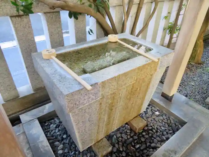 平田神社の手水舎