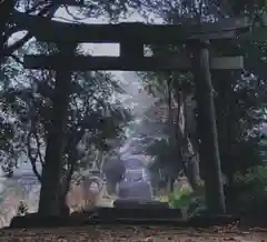 若宮八幡神社の鳥居