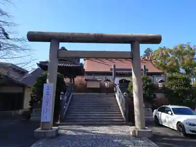 高﨑神社の鳥居