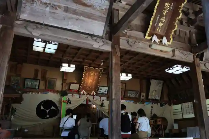 隠津島神社の本殿・本堂