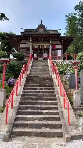 勝呂神社の本殿・本堂
