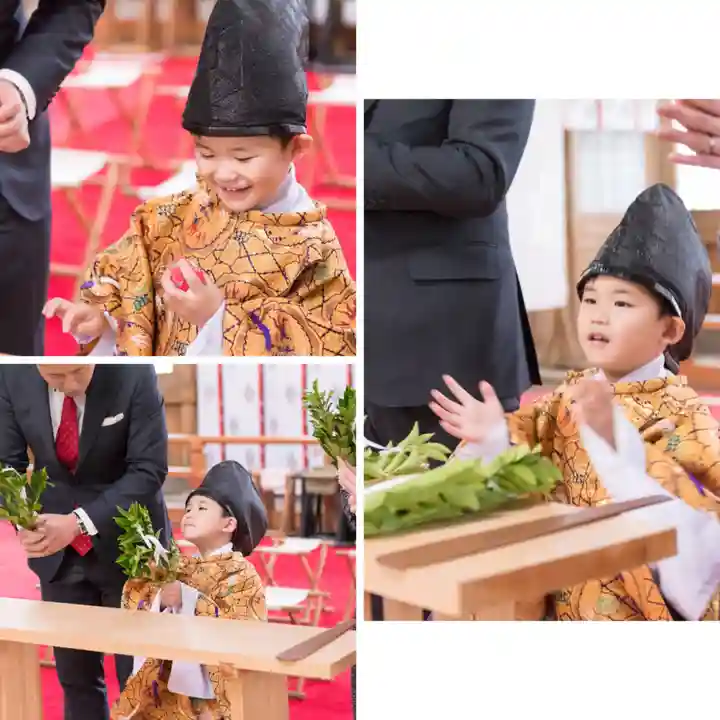 釧路一之宮 厳島神社の七五三参