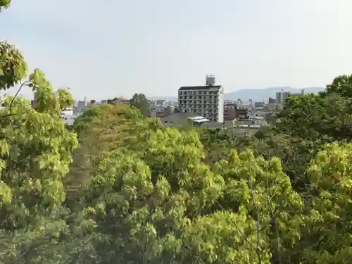 杭全神社の景色