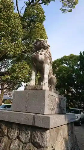 加納天満宮の狛犬