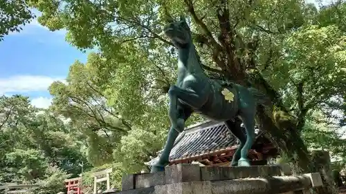 諏訪神社の狛犬