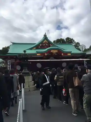 日枝神社の本殿・本堂