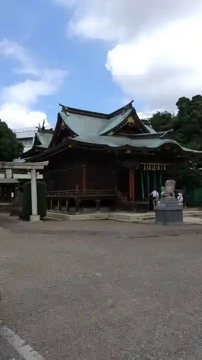 赤羽八幡神社の本殿・本堂