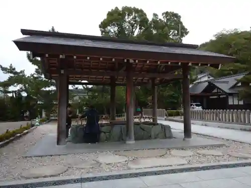丹後一ノ宮 元伊勢 籠神社の手水舎