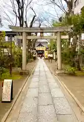 溝口神社の鳥居