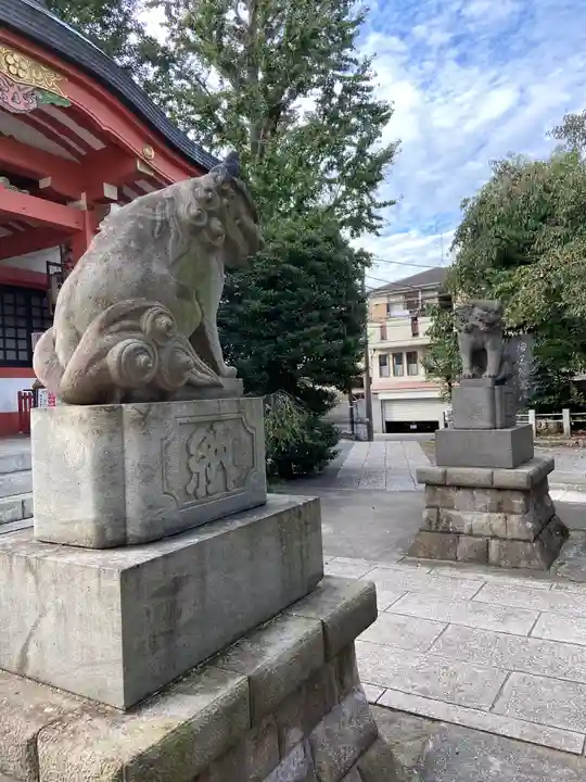 菅原神社の狛犬
