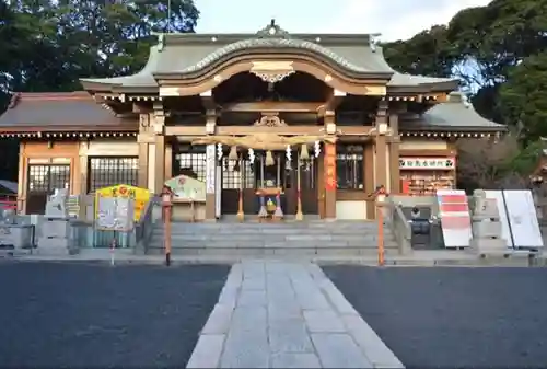 到津八幡神社の本殿・本堂