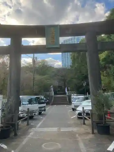 芝東照宮の鳥居