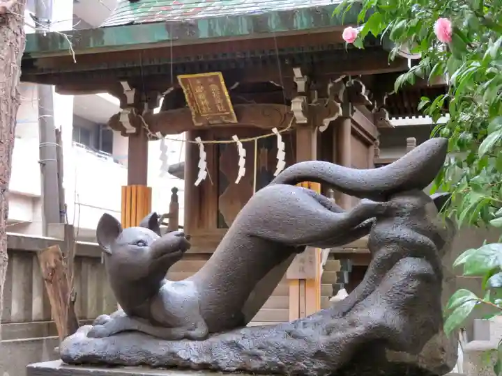 小野照崎神社の狛犬