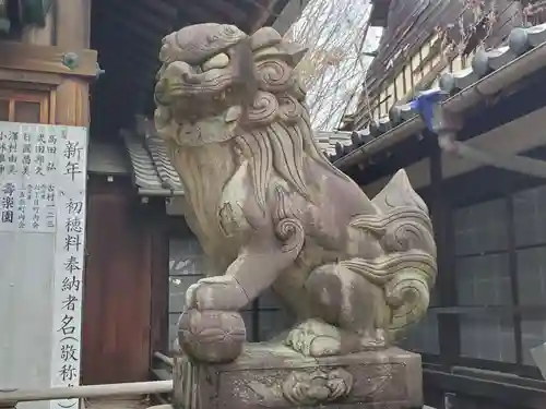 鹽竃神社の狛犬