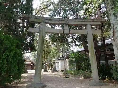 鏡作伊多神社の鳥居