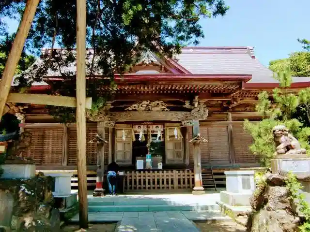 玉崎神社の本殿・本堂