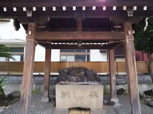 天祖神社の手水舎