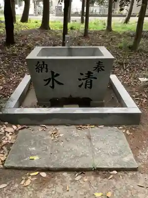 成海神社(羽黒八幡宮)の手水舎