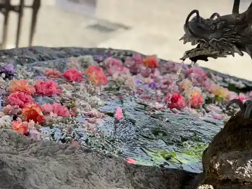 出雲大社相模分祠の手水舎