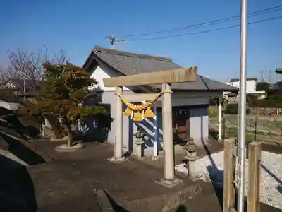 上吉神明社の鳥居