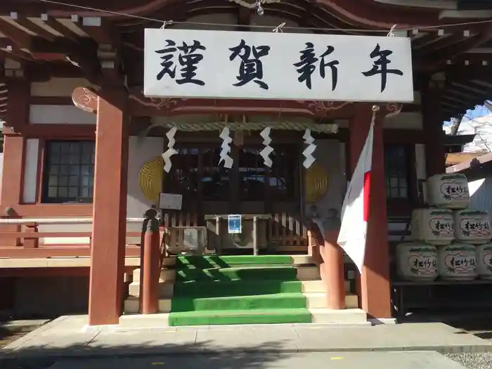 桜森稲荷神社の本殿