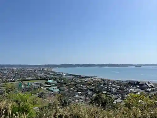 那古寺の景色