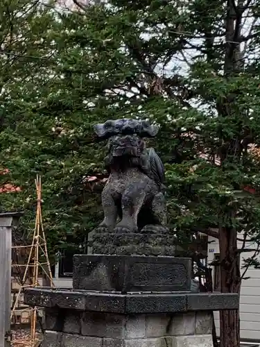 相馬神社の狛犬