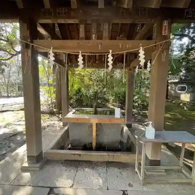 赤坂氷川神社の手水舎