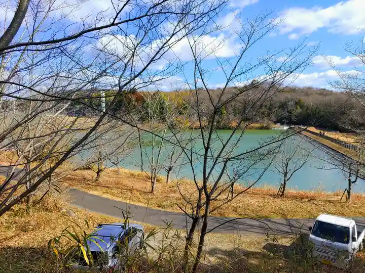 都久夫須麻弁財天の景色