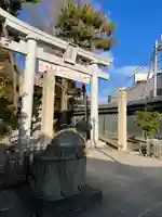 亀有香取神社の鳥居