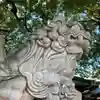 穴八幡宮の狛犬
