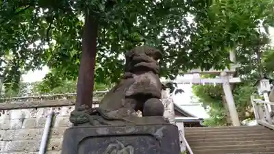 西向天神社の狛犬