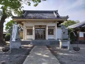 神明社・八幡社・天満宮合殿の本殿・本堂