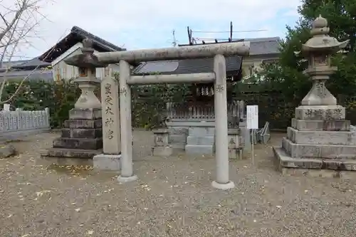 津島神社の末社