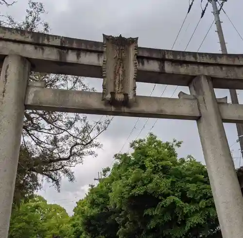 藤森神社の鳥居