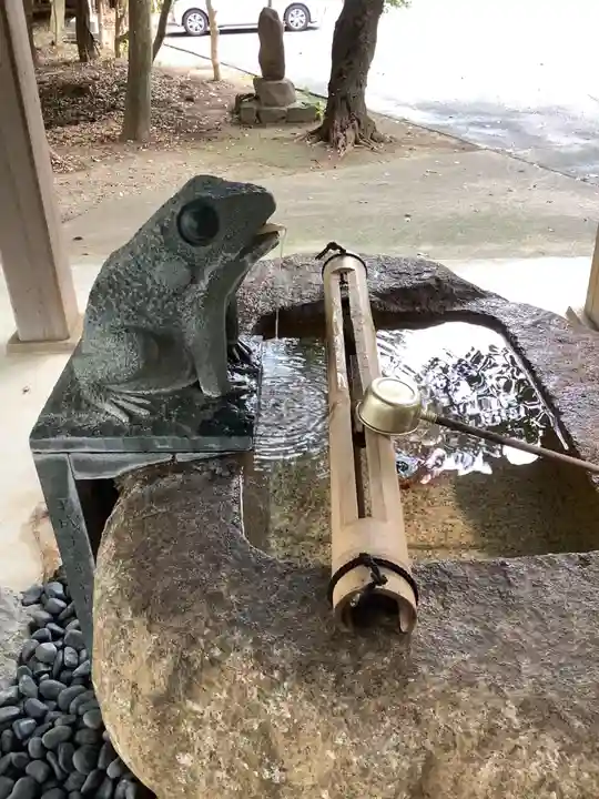 両社宮神社(宮町)の手水舎