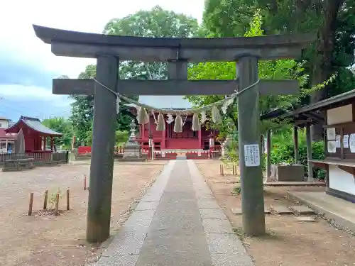 三芳野神社の鳥居