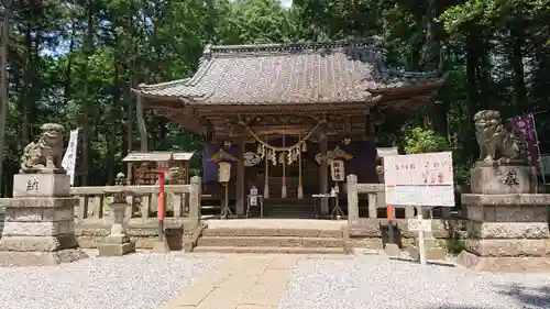 間々田八幡宮の本殿・本堂