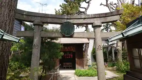 新潟大神宮の鳥居